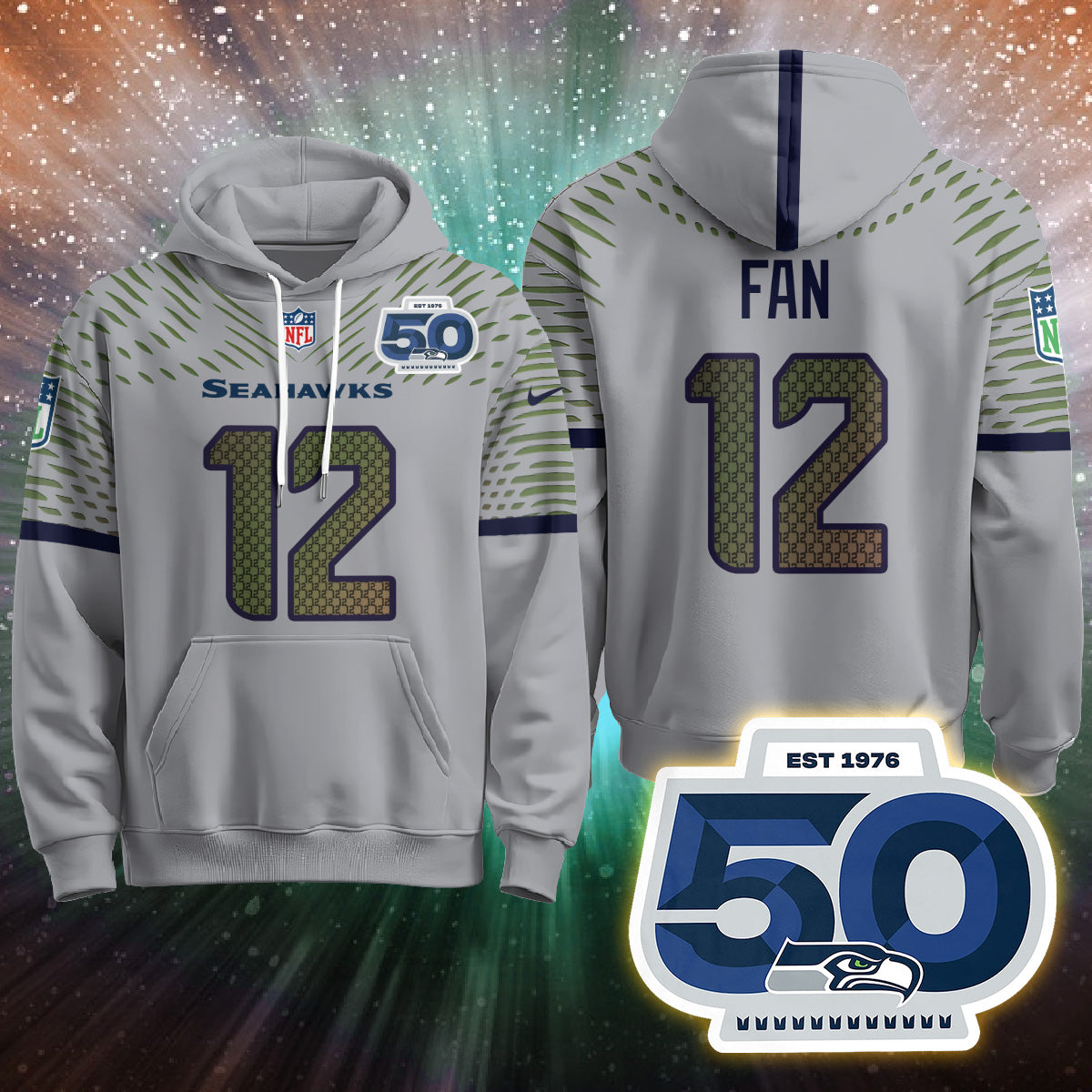 Seattle Seahawks Rivalries Vapor Limited Hoodie - Printed