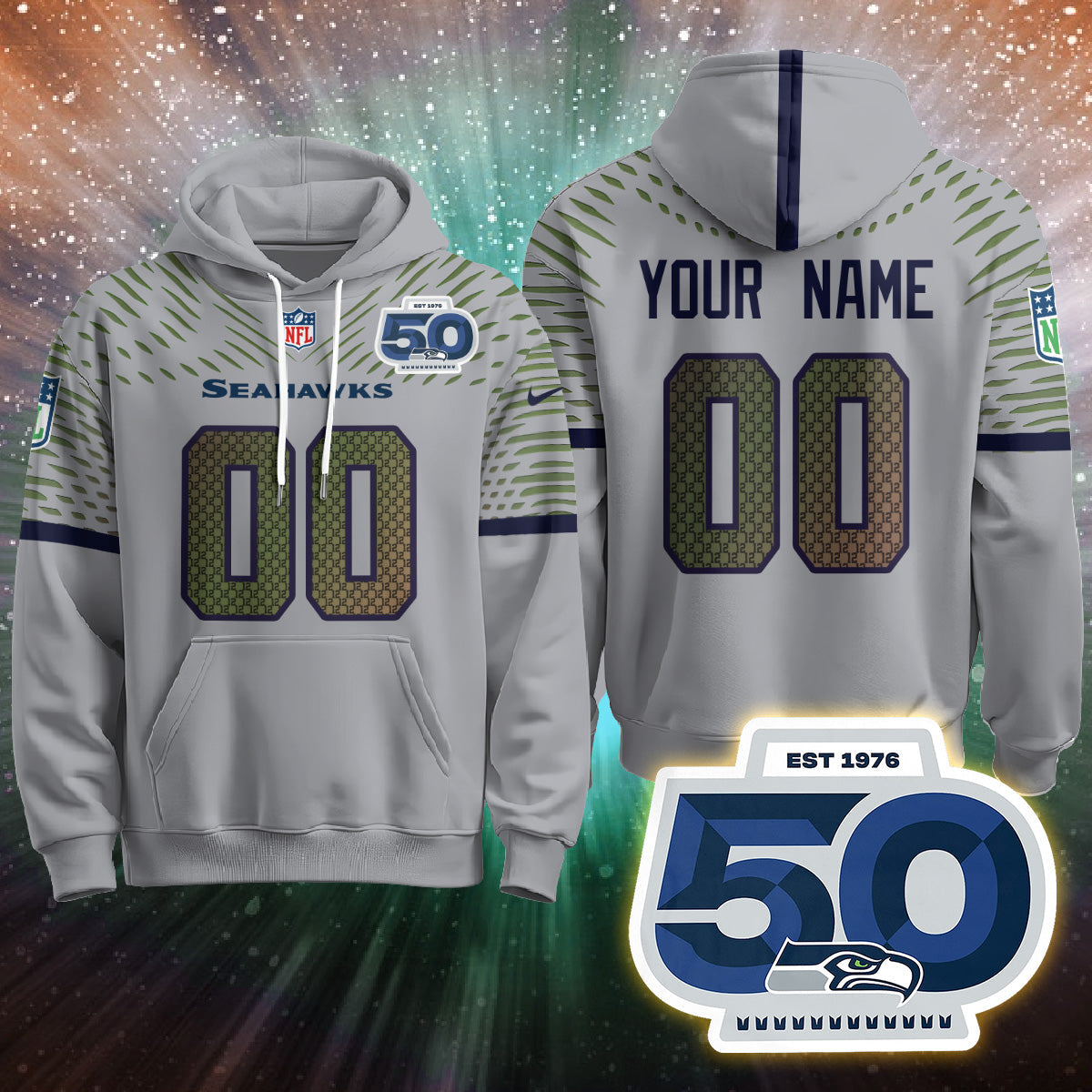 Seattle Seahawks Rivalries Vapor Limited Hoodie - Printed