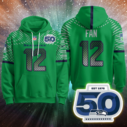 Seattle Seahawks Rivalries Vapor Limited Hoodie - Printed