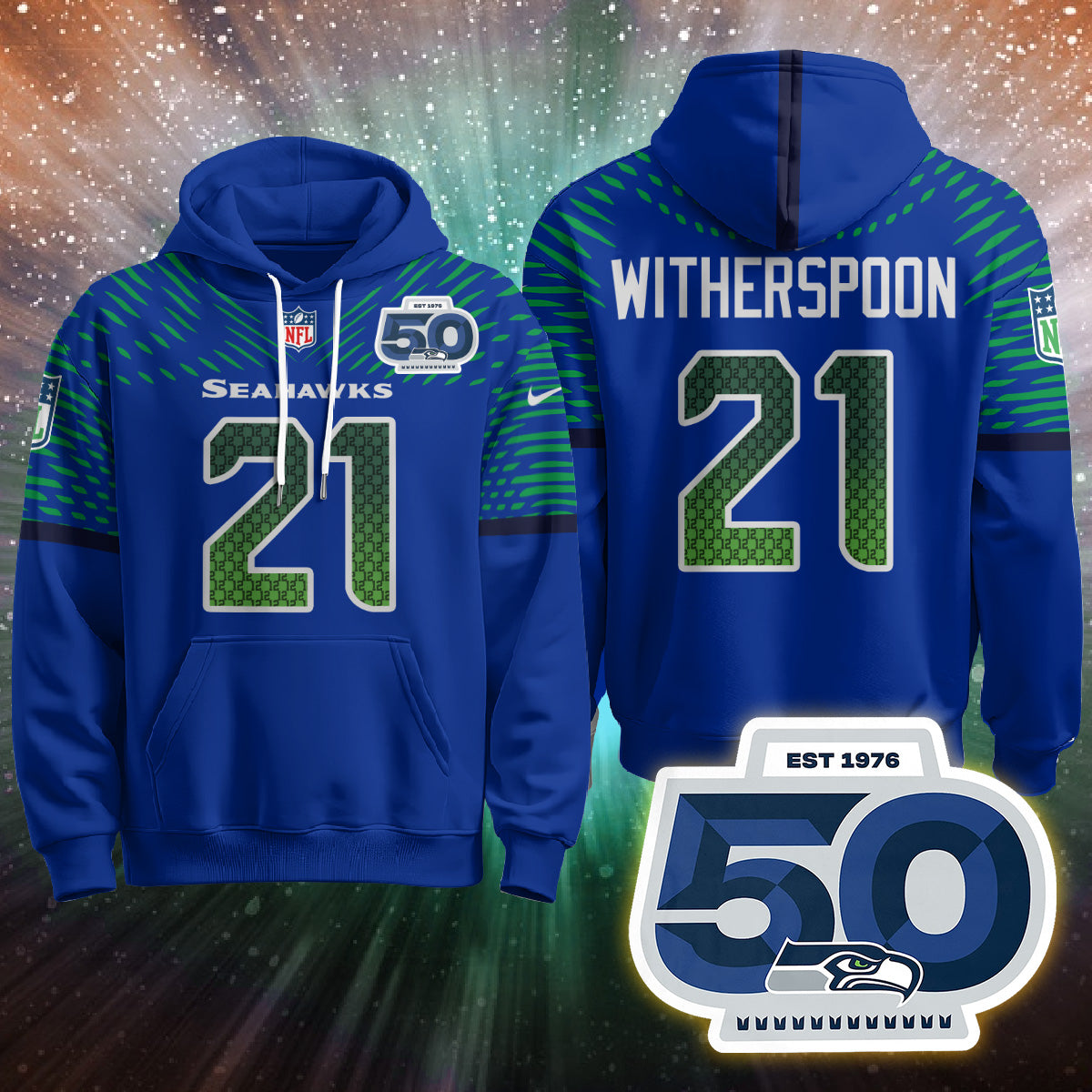 Seattle Seahawks Rivalries Vapor Limited Hoodie - Printed
